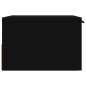 Wand-Nachttische 2 Stk. Schwarz 34x30x20 cm Wand-Nachttische 2 Stk. Schwarz 34x30x20 cm