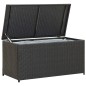 Gartenbox Poly Rattan 100x50x50 cm Schwarz Gartenbox Poly Rattan 100x50x50 cm Schwarz