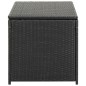 Gartenbox Poly Rattan 100x50x50 cm Schwarz Gartenbox Poly Rattan 100x50x50 cm Schwarz