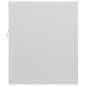 vidaXL Waschbeckenunterschrank Hochglanz-Weiß 80x38,5x46cm vidaXL Waschbeckenunterschrank Hochglanz-Weiß 80x38,5x46cm