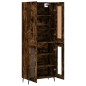 vidaXL Highboard Räuchereiche 69,5x34x180 cm Holzwerkstoff vidaXL Highboard Räuchereiche 69,5x34x180 cm Holzwerkstoff