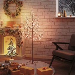 LED-Baum Kirschblüte Warmweiß 84 LEDs 120 cm