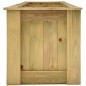 Hochbeet 291 x 50 x 50 cm Kiefernholz Imprägniert Hochbeet 291 x 50 x 50 cm Kiefernholz Imprägniert