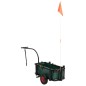 Angelwagen mit Tasche Schwarz Stahl Angelwagen mit Tasche Schwarz Stahl