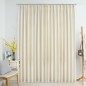 Verdunkelungsvorhang mit Haken Samt Creme 290 x 245 cm Verdunkelungsvorhang mit Haken Samt Creme 290 x 245 cm