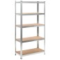 vidaXL Lagerregale 2 Stk. 90 x 40 x 180 cm MDF vidaXL Lagerregale 2 Stk. 90 x 40 x 180 cm MDF