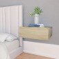 Hängender Nachttisch Sonoma-Eiche 40x30x15 cm Holzwerkstoff Hängender Nachttisch Sonoma-Eiche 40x30x15 cm Holzwerkstoff