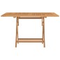 Gartentisch Klappbar 110x110x75 cm Massivholz Teak Gartentisch Klappbar 110x110x75 cm Massivholz Teak