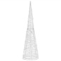 LED-Kegel Acryl Weihnachtsdeko Pyramide Kaltweiß 90 cm LED-Kegel Acryl Weihnachtsdeko Pyramide Kaltweiß 90 cm