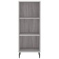 vidaXL Highboard Grau Sonoma 34,5x34x180 cm Holzwerkstoff vidaXL Highboard Grau Sonoma 34,5x34x180 cm Holzwerkstoff