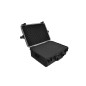 vidaXL Transportkoffer Schwarz mit Schaumstoff 35 L Fassungsvermögen vidaXL Transportkoffer Schwarz mit Schaumstoff 35 L Fassungsvermögen