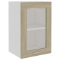 vidaXL Hängeglasschrank Sonoma-Eiche 40x31x60 cm Holzwerkstoff vidaXL Hängeglasschrank Sonoma-Eiche 40x31x60 cm Holzwerkstoff