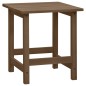 vidaXL Adirondack-Gartenstuhl mit Tisch Massivholz Tanne Braun vidaXL Adirondack-Gartenstuhl mit Tisch Massivholz Tanne Braun