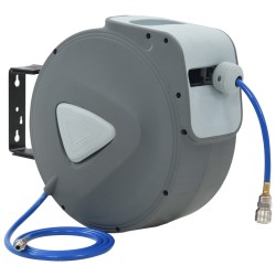 vidaXL Automatischer Druckluft-Schlauchaufroller 1/4" 30 m
