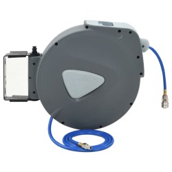 vidaXL Automatischer Druckluft-Schlauchaufroller 1/4" 30 m