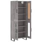 Highboard Grau Sonoma 69,5x34x180 cm Holzwerkstoff Highboard Grau Sonoma 69,5x34x180 cm Holzwerkstoff