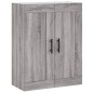 Highboard Grau Sonoma 69,5x34x180 cm Holzwerkstoff Highboard Grau Sonoma 69,5x34x180 cm Holzwerkstoff