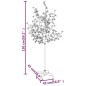 LED-Baum mit Kirschblüten Warmweiß 120 LEDs 150 cm LED-Baum mit Kirschblüten Warmweiß 120 LEDs 150 cm