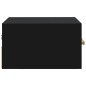 Wand-Nachttisch Schwarz 35x35x20 cm Wand-Nachttisch Schwarz 35x35x20 cm