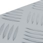 vidaXL Aluminiumkiste 110,5×38,5×40 cm Silbern vidaXL Aluminiumkiste 110,5×38,5×40 cm Silbern