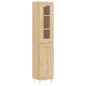 Highboard Sonoma-Eiche 34,5x34x180 cm Holzwerkstoff Highboard Sonoma-Eiche 34,5x34x180 cm Holzwerkstoff