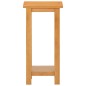 Beistelltisch 27x24x55 cm Eiche Massivholz Beistelltisch 27x24x55 cm Eiche Massivholz