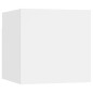 TV-Wandschränke 2 Stk. Weiß 30,5x30x30 cm TV-Wandschränke 2 Stk. Weiß 30,5x30x30 cm