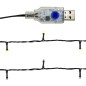 Weihnachtsgirlande mit LED-Lichtern 20 m Rot Weihnachtsgirlande mit LED-Lichtern 20 m Rot