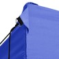 vidaXL Profi-Partyzelt Faltbar mit 4 Seitenwänden 3×4m Stahl Blau vidaXL Profi-Partyzelt Faltbar mit 4 Seitenwänden 3×4m Stahl Blau