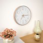 Wanduhr 30 cm Rotgold Wanduhr 30 cm Rotgold