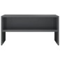 vidaXL TV-Schrank Hochglanz-Grau 80x40x40 cm Holzwerkstoff vidaXL TV-Schrank Hochglanz-Grau 80x40x40 cm Holzwerkstoff