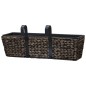 vidaXL Blumenkasten 2 Stk. Wasserhyazinthe Braun vidaXL Blumenkasten 2 Stk. Wasserhyazinthe Braun