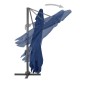 Ampelschirm mit Aluminium-Mast 4 x 3 m Azurblau Ampelschirm mit Aluminium-Mast 4 x 3 m Azurblau