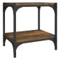 vidaXL TV-Schrank Räuchereiche 40x33x41 cm Holzwerkstoff und Stahl vidaXL TV-Schrank Räuchereiche 40x33x41 cm Holzwerkstoff und Stahl