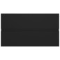 Waschbeckenunterschrank Schwarz 80x38,5x45 cm Holzwerkstoff Waschbeckenunterschrank Schwarz 80x38,5x45 cm Holzwerkstoff