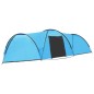 Camping-Zelt Iglu 650x240x190 cm 8 Personen Blau Camping-Zelt Iglu 650x240x190 cm 8 Personen Blau