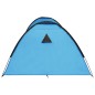 Camping-Zelt Iglu 650x240x190 cm 8 Personen Blau Camping-Zelt Iglu 650x240x190 cm 8 Personen Blau
