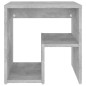 Nachttisch Betongrau 40x30x40 cm Holzwerkstoff Nachttisch Betongrau 40x30x40 cm Holzwerkstoff