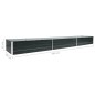 vidaXL Garten-Hochbeet Verzinkter Stahl 480x80x45 cm Anthrazit vidaXL Garten-Hochbeet Verzinkter Stahl 480x80x45 cm Anthrazit