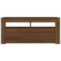TV-Schrank mit LED-Leuchten Braun Eichen-Optik 90x35x40 cm TV-Schrank mit LED-Leuchten Braun Eichen-Optik 90x35x40 cm
