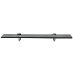 vidaXL Schwebendes Regal Glas 50x10 cm 8 mm
