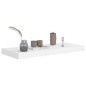 Schwebende Wandregale 2 Stk. Weiß 60x23,5x3,8cm MDF Schwebende Wandregale 2 Stk. Weiß 60x23,5x3,8cm MDF