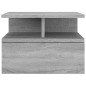 Nachttisch 2Stk. Hängend Grau Sonoma 40x31x27 cm Holzwerkstoff Nachttisch 2Stk. Hängend Grau Sonoma 40x31x27 cm Holzwerkstoff
