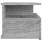 Nachttisch 2Stk. Hängend Grau Sonoma 40x31x27 cm Holzwerkstoff Nachttisch 2Stk. Hängend Grau Sonoma 40x31x27 cm Holzwerkstoff