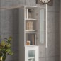 Hängeschrank Hochglanz-Weiß 34,5x34x90 cm Hängeschrank Hochglanz-Weiß 34,5x34x90 cm
