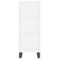 Highboard Weiß 34,5x34x180 cm Holzwerkstoff Highboard Weiß 34,5x34x180 cm Holzwerkstoff