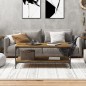 Couchtisch Räuchereiche 100x50x40 cm Holzwerkstoff Couchtisch Räuchereiche 100x50x40 cm Holzwerkstoff
