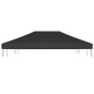vidaXL Pavillondach 270 g/m² 4x3 m Schwarz vidaXL Pavillondach 270 g/m² 4x3 m Schwarz