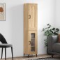 Highboard Sonoma-Eiche 34,5x34x180 cm Holzwerkstoff Highboard Sonoma-Eiche 34,5x34x180 cm Holzwerkstoff