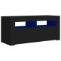 TV-Schrank mit LED-Beleuchtung Schwarz 90x35x40 cm TV-Schrank mit LED-Beleuchtung Schwarz 90x35x40 cm